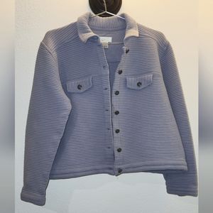 Purple Christopher & Banks Jacket Size L